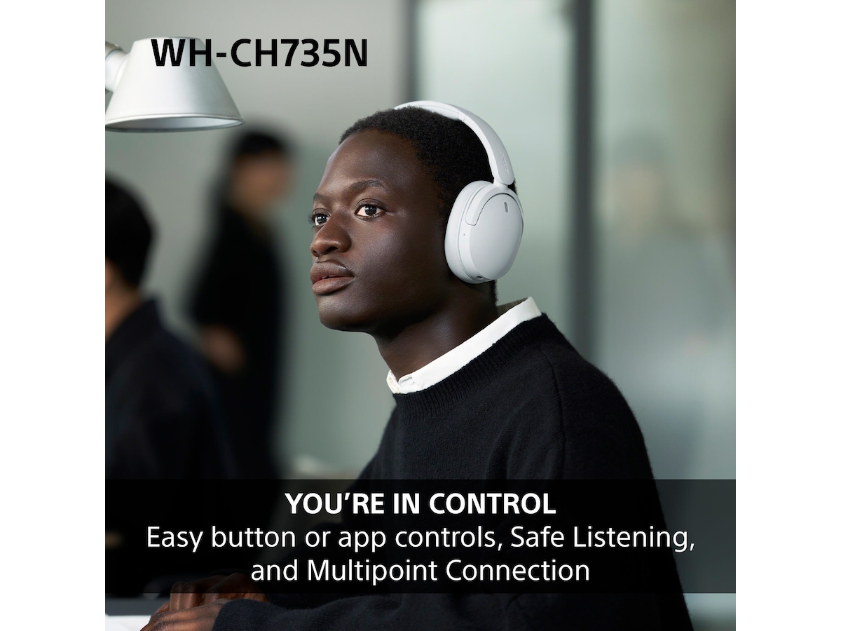 Sony WH-CH735N Trådlösa Brusreducerande Hörlurar (blå) Hörlurar