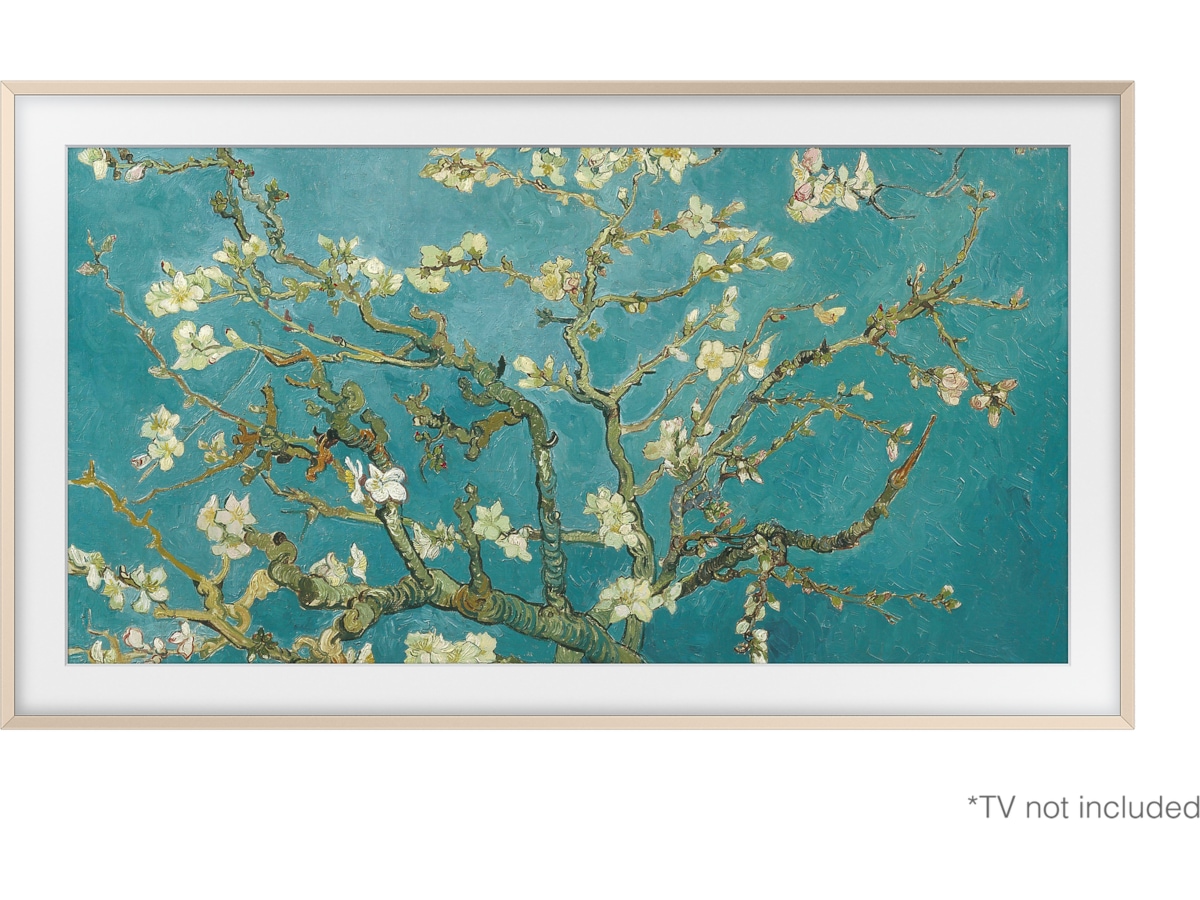 Samsung 32" LS03C The Frame (2023) + sandguldfärgad ram 20 - 49 tums TV