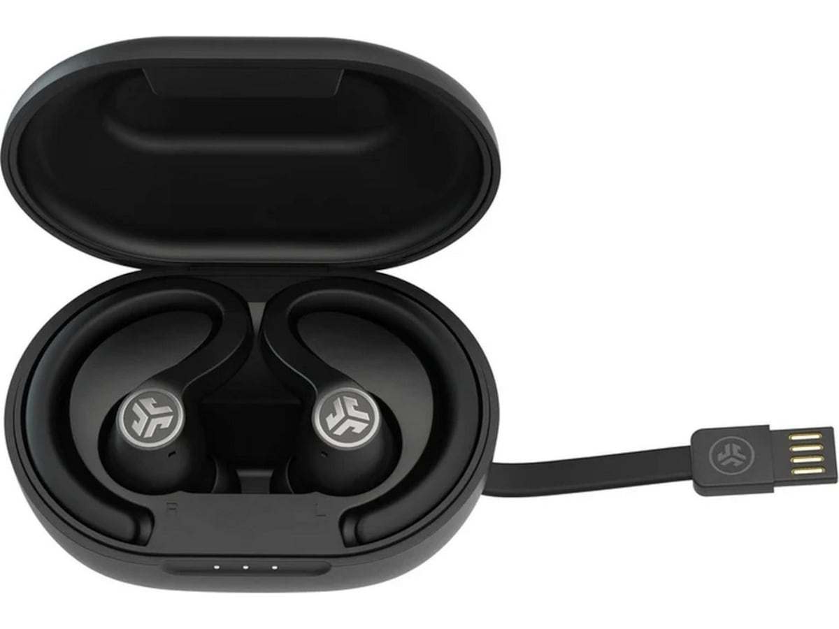 JBuds Air Sport True Wireless Öronproppar (svart) In-ear hörlurar