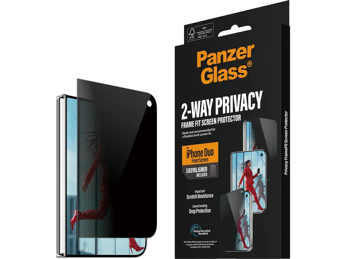 PanzerGlass iPhone Duo Privacy Skärmskydd Skärmskydd mobiltelefon