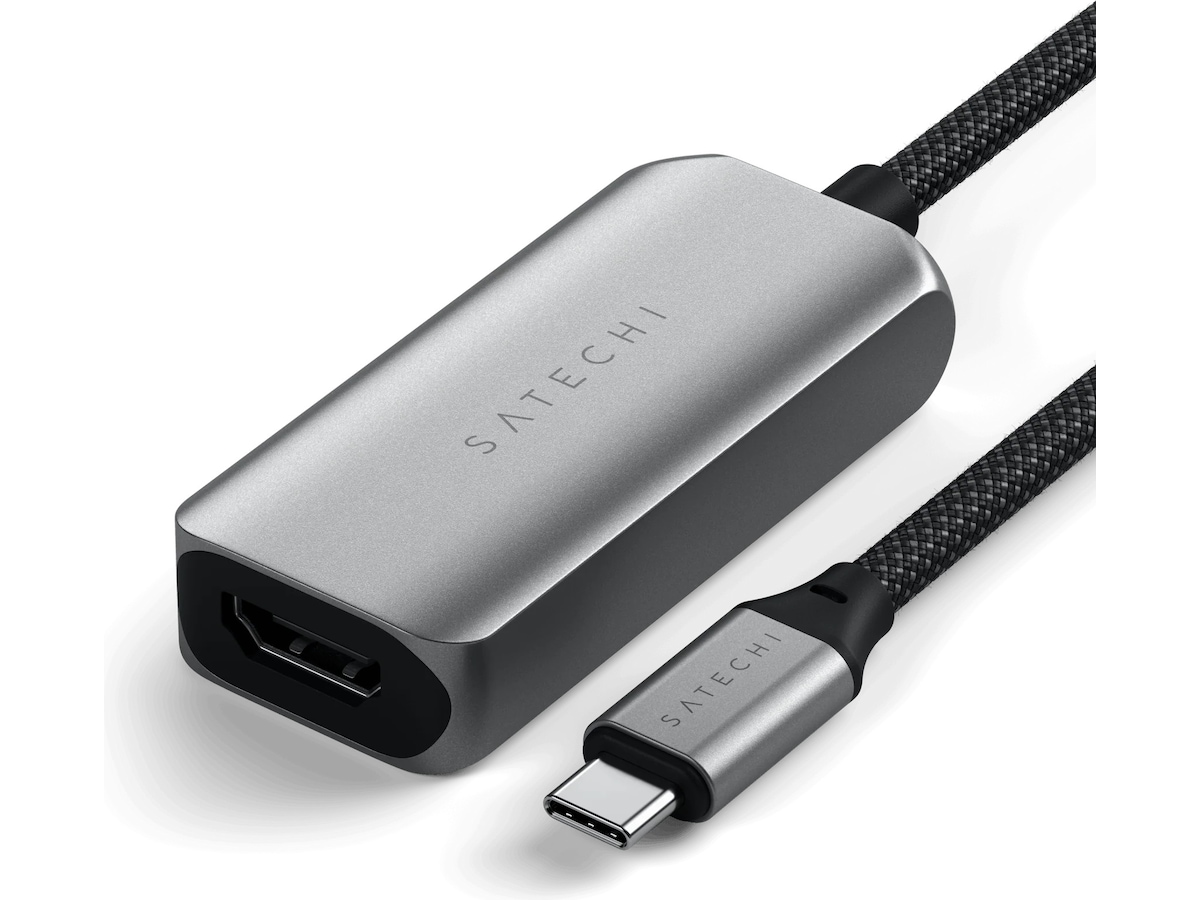 Satechi USB-C till HDMI 2.1 8K-adapter Dockningsstation och USB-hub