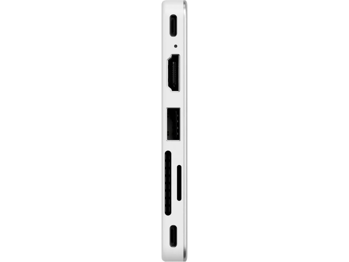 Satechi USB-C Snap Hub för MacBook Neo (silver) Dockningsstation och USB-hub