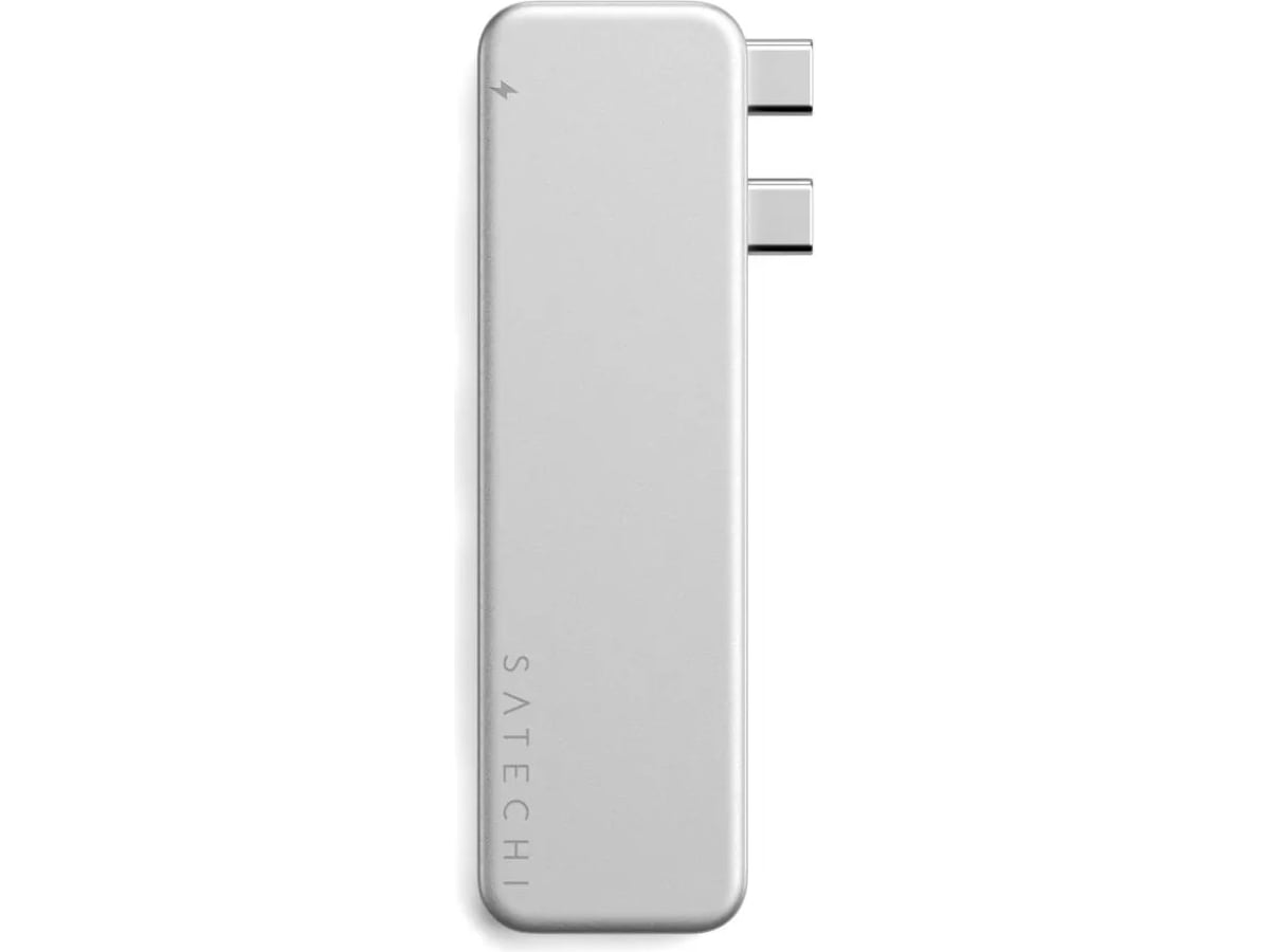 Satechi USB-C Snap Hub för MacBook Neo (silver) Dockningsstation och USB-hub
