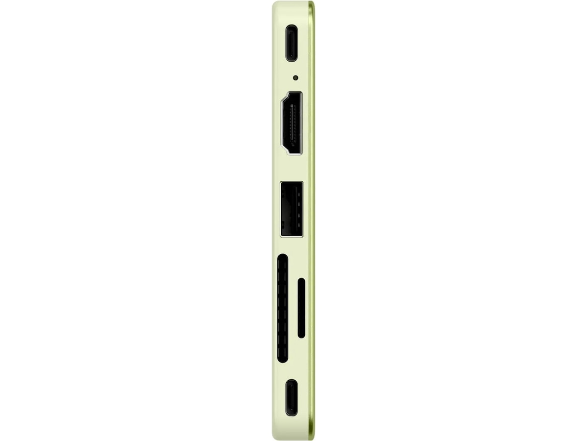 Satechi USB-C Snap Hub för MacBook Neo (citrus) Dockningsstation och USB-hub