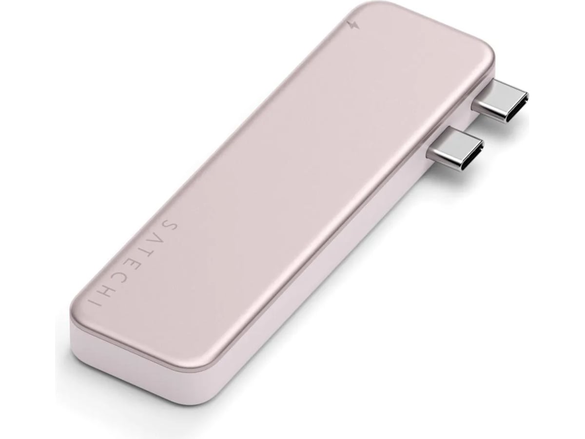 Satechi USB-C Snap Hub för MacBook Neo (rouge) Dockningsstation och USB-hub