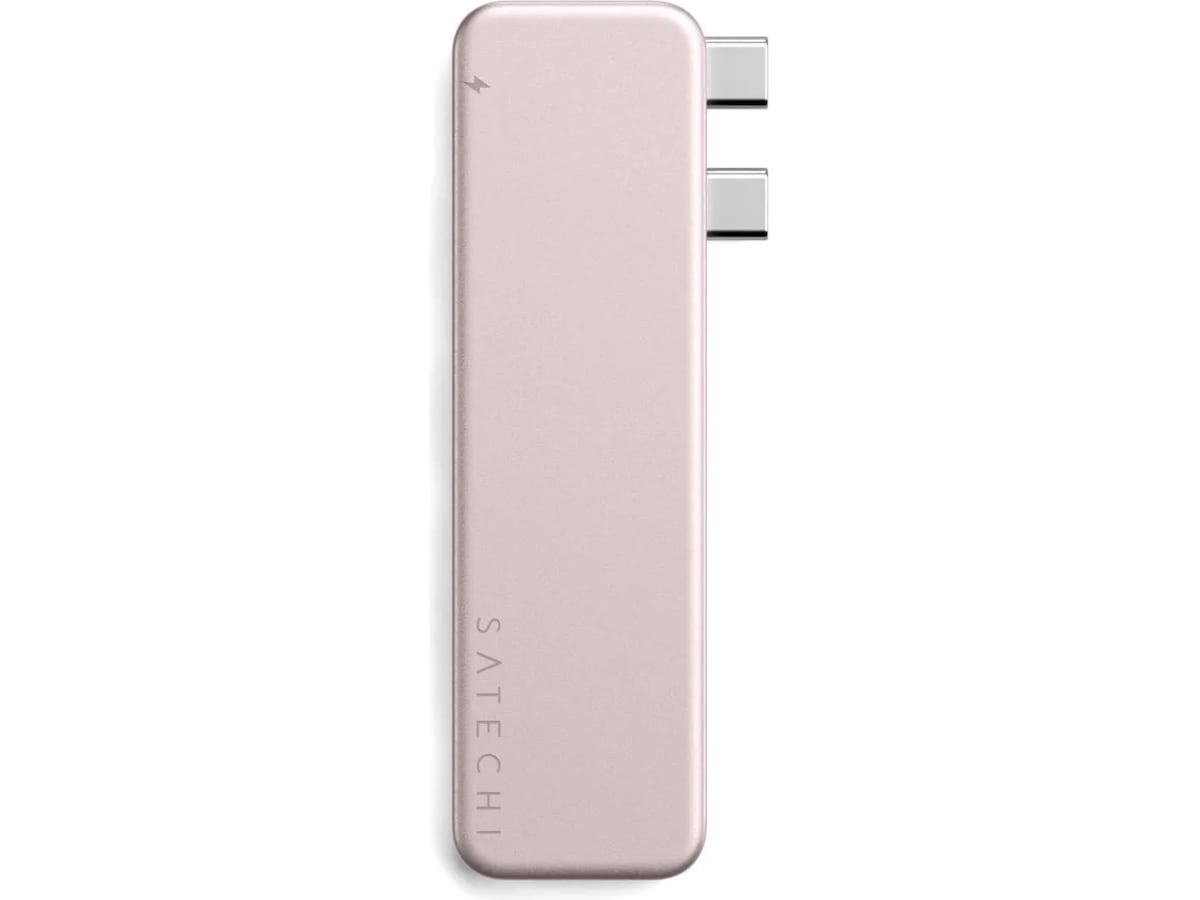 Satechi USB-C Snap Hub för MacBook Neo (rouge) Dockningsstation och USB-hub