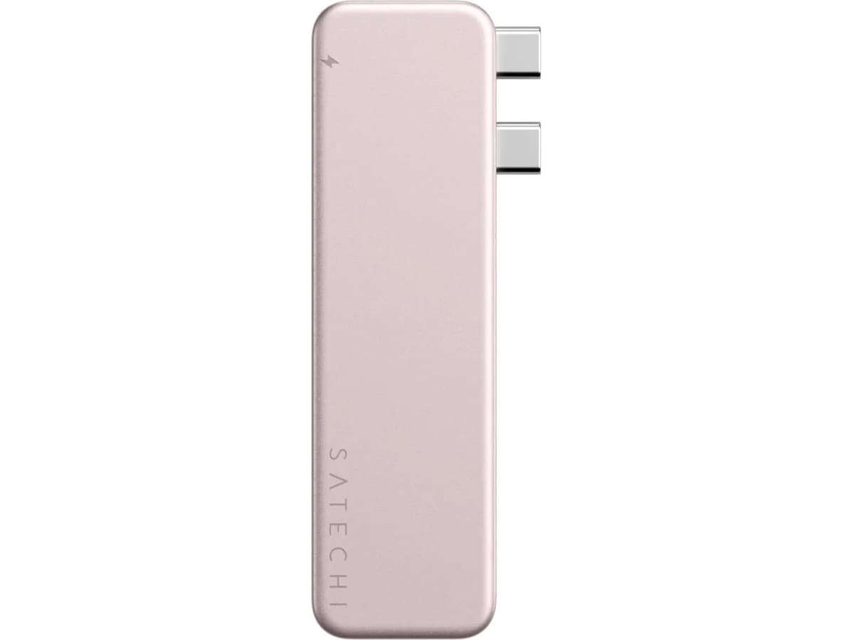 Satechi USB-C Snap Hub för MacBook Neo (rouge) Dockningsstation och USB-hub