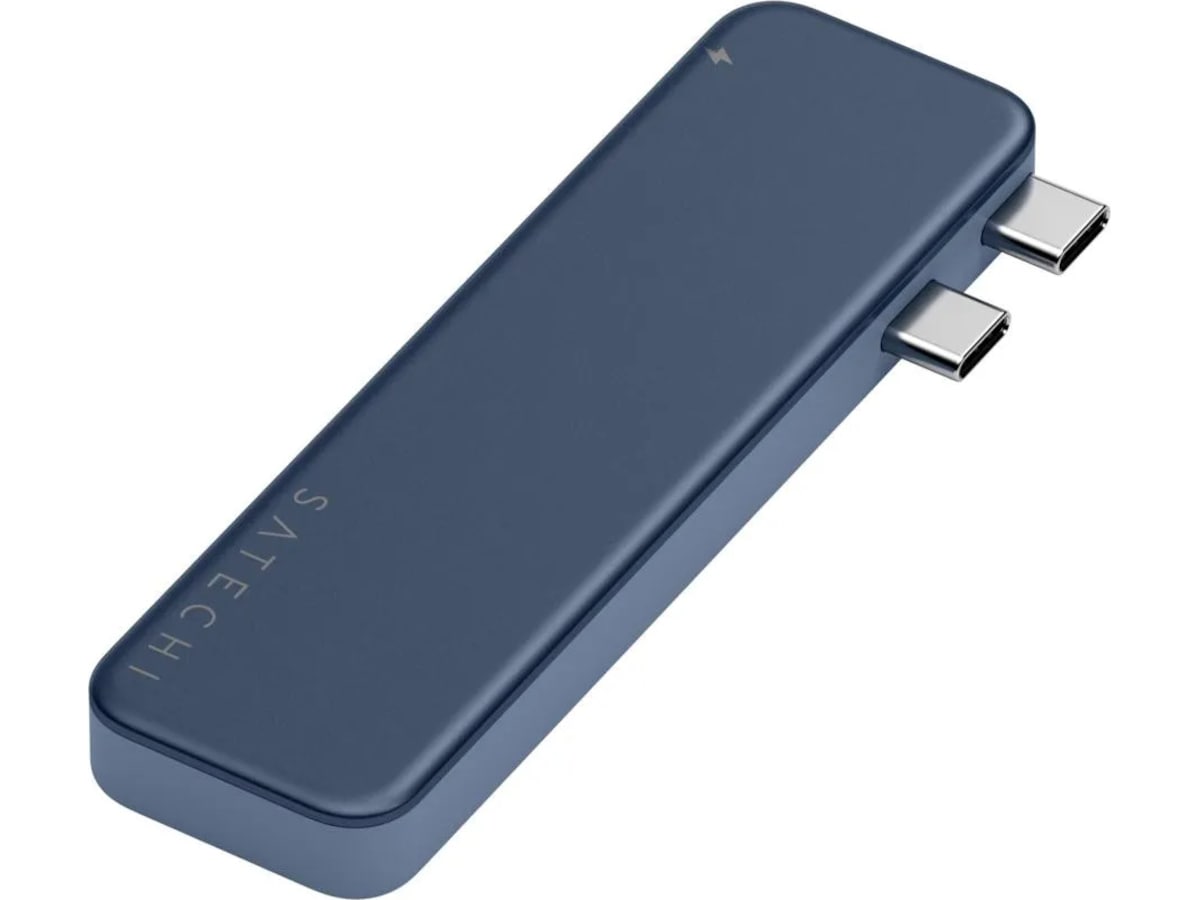Satechi USB-C Snap Hub för MacBook Neo (indigo) Dockningsstation och USB-hub