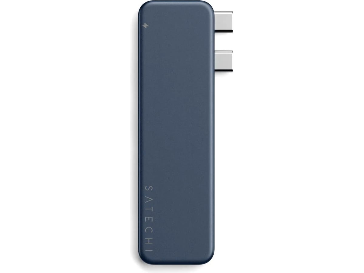 Satechi USB-C Snap Hub för MacBook Neo (indigo) Dockningsstation och USB-hub