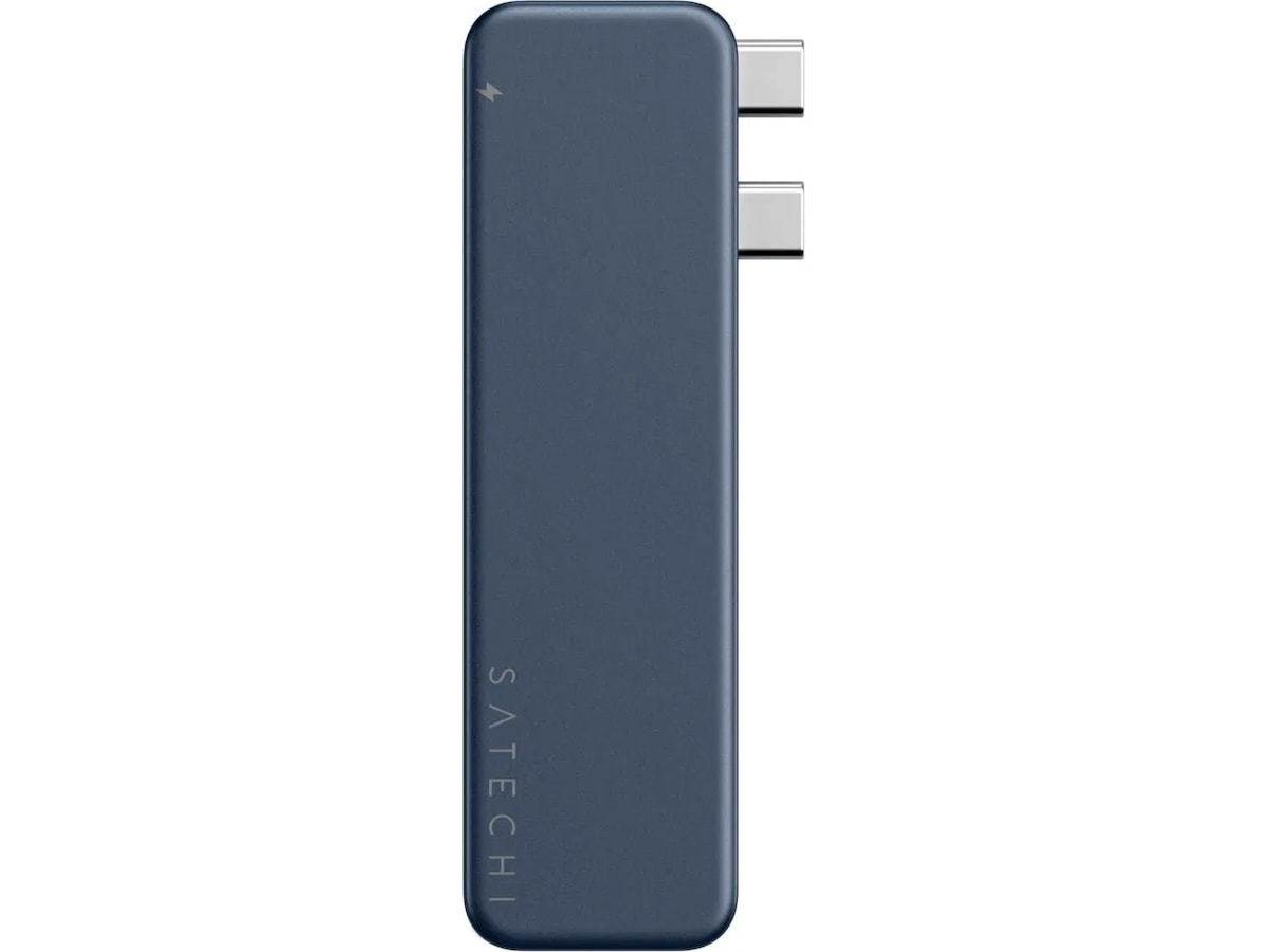 Satechi USB-C Snap Hub för MacBook Neo (indigo) Dockningsstation och USB-hub