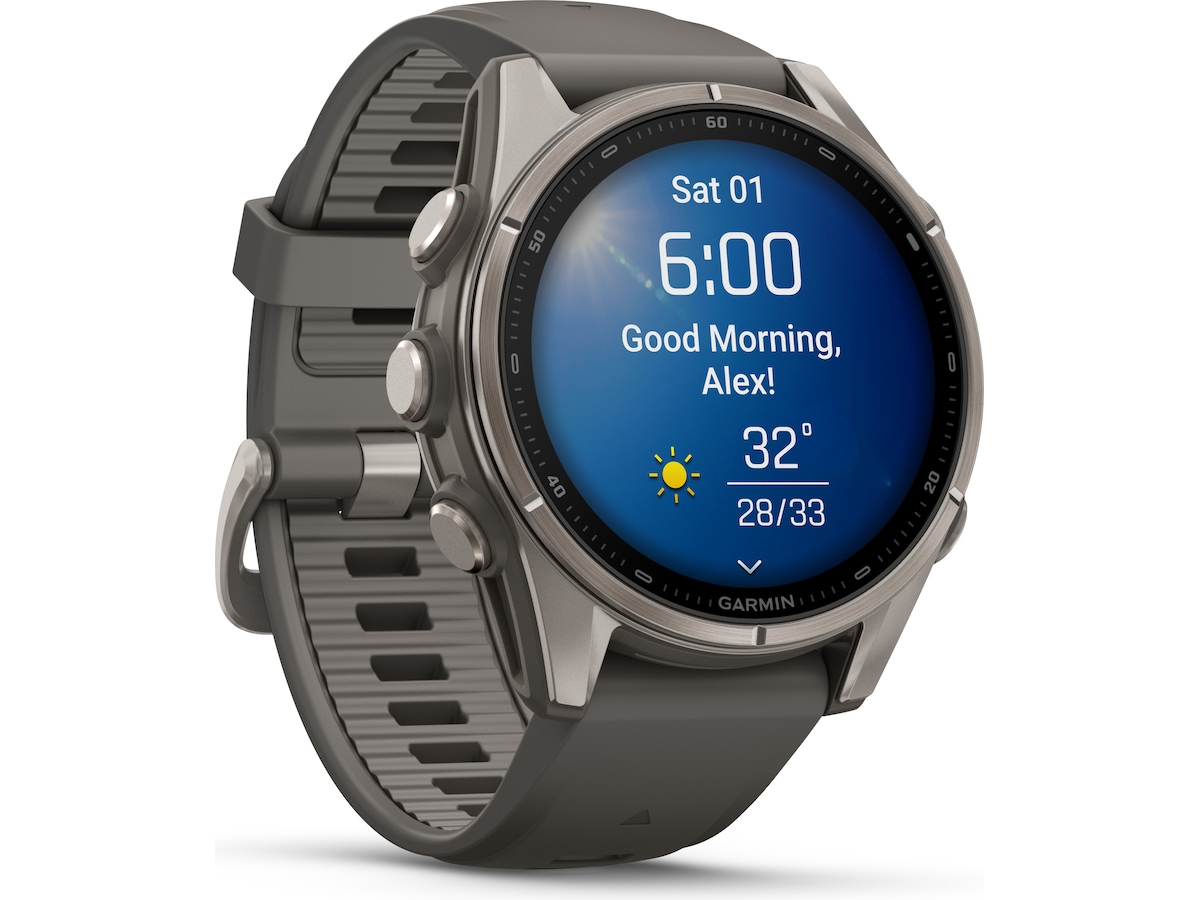 Garmin Fenix 9 43mm GPS (pebble gray) Smartwatches