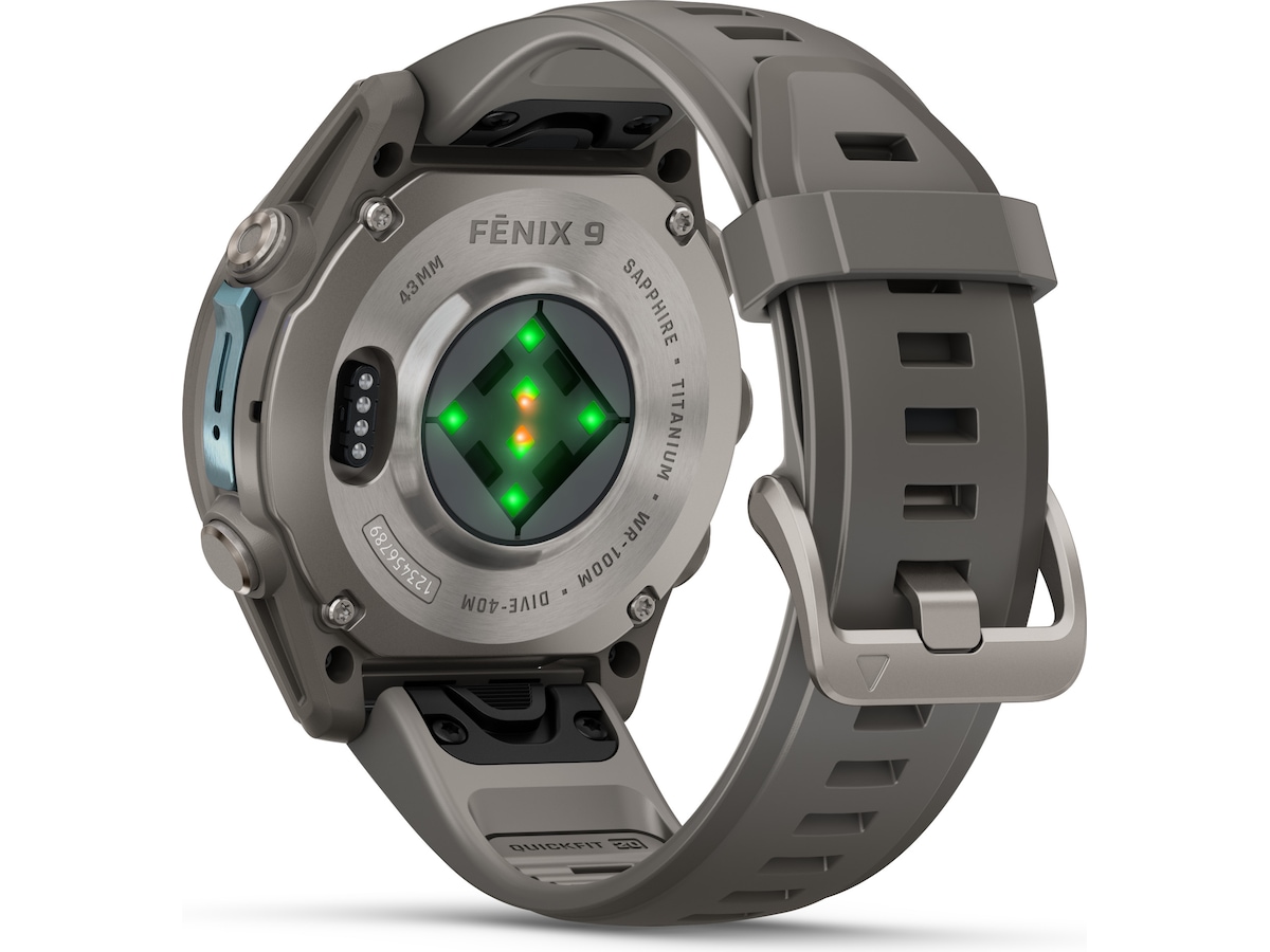 Garmin Fenix 9 43mm GPS (pebble gray) Smartwatches