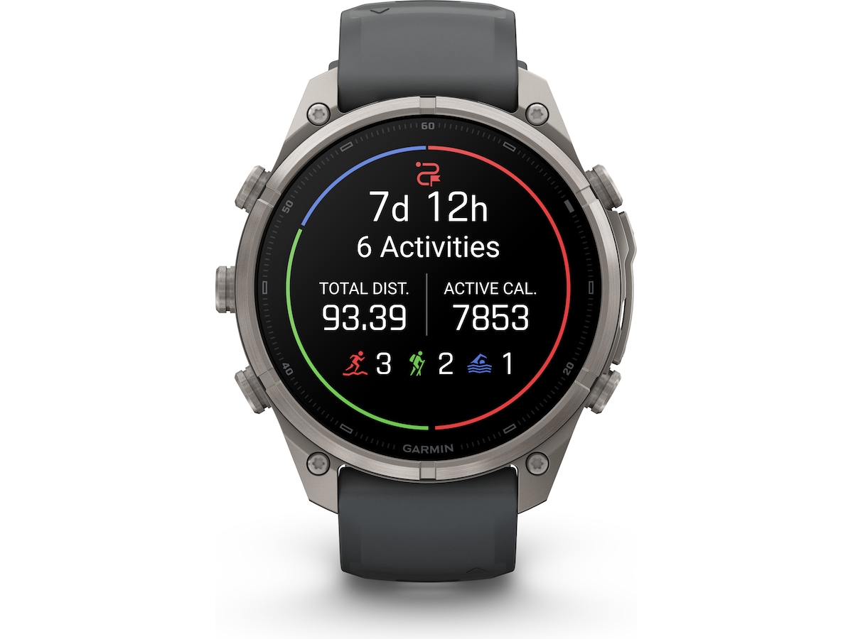 Garmin Fenix 9 Pro 47mm GPS (graphite/svart) Smartwatches