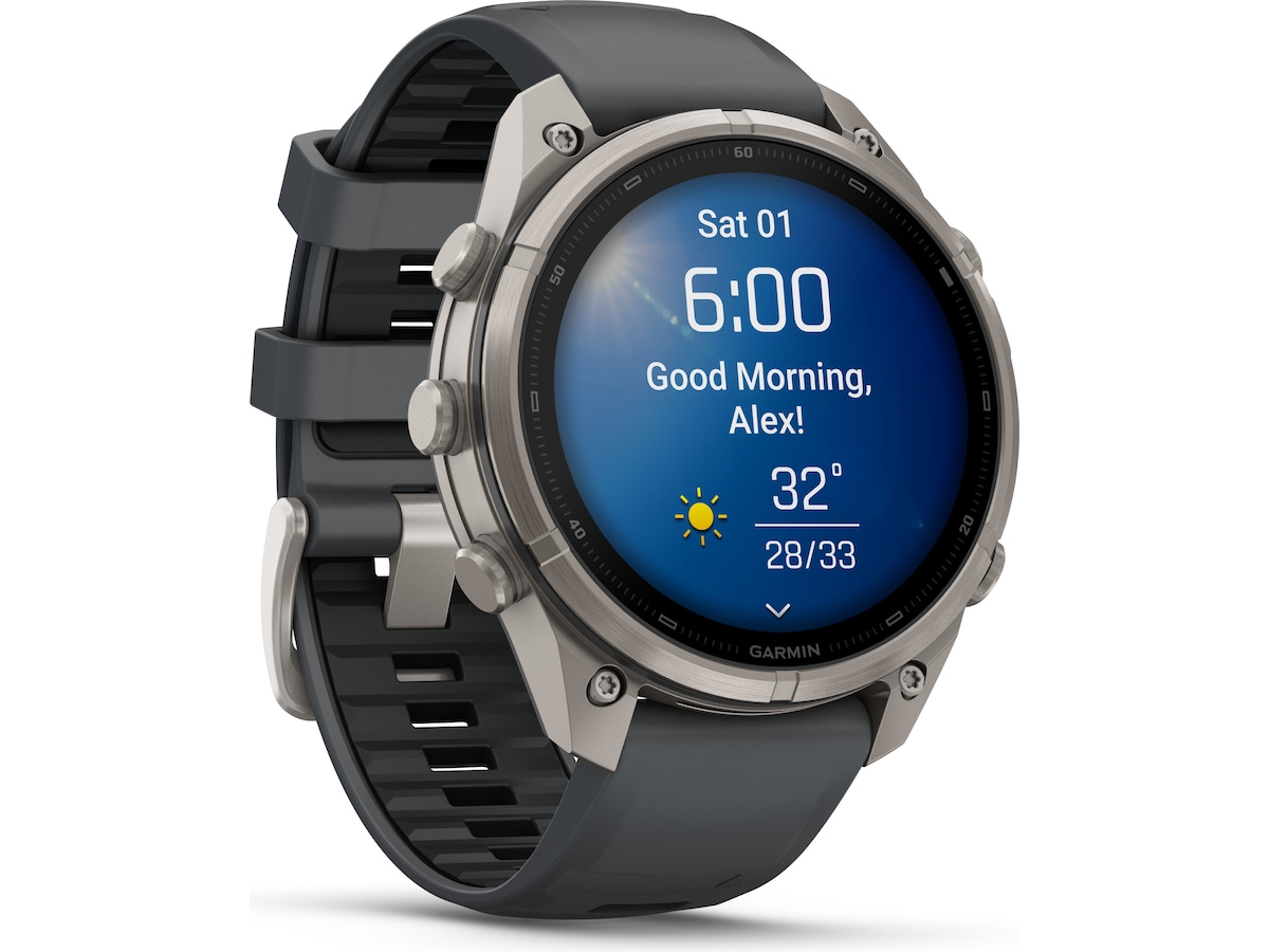Garmin Fenix 9 Pro 47mm GPS (graphite/svart) Smartwatches