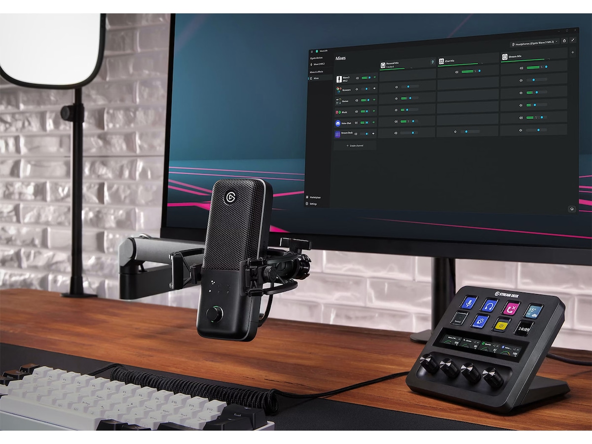 Elgato Wave:3 MK.2 USB-mikrofon Mikrofon