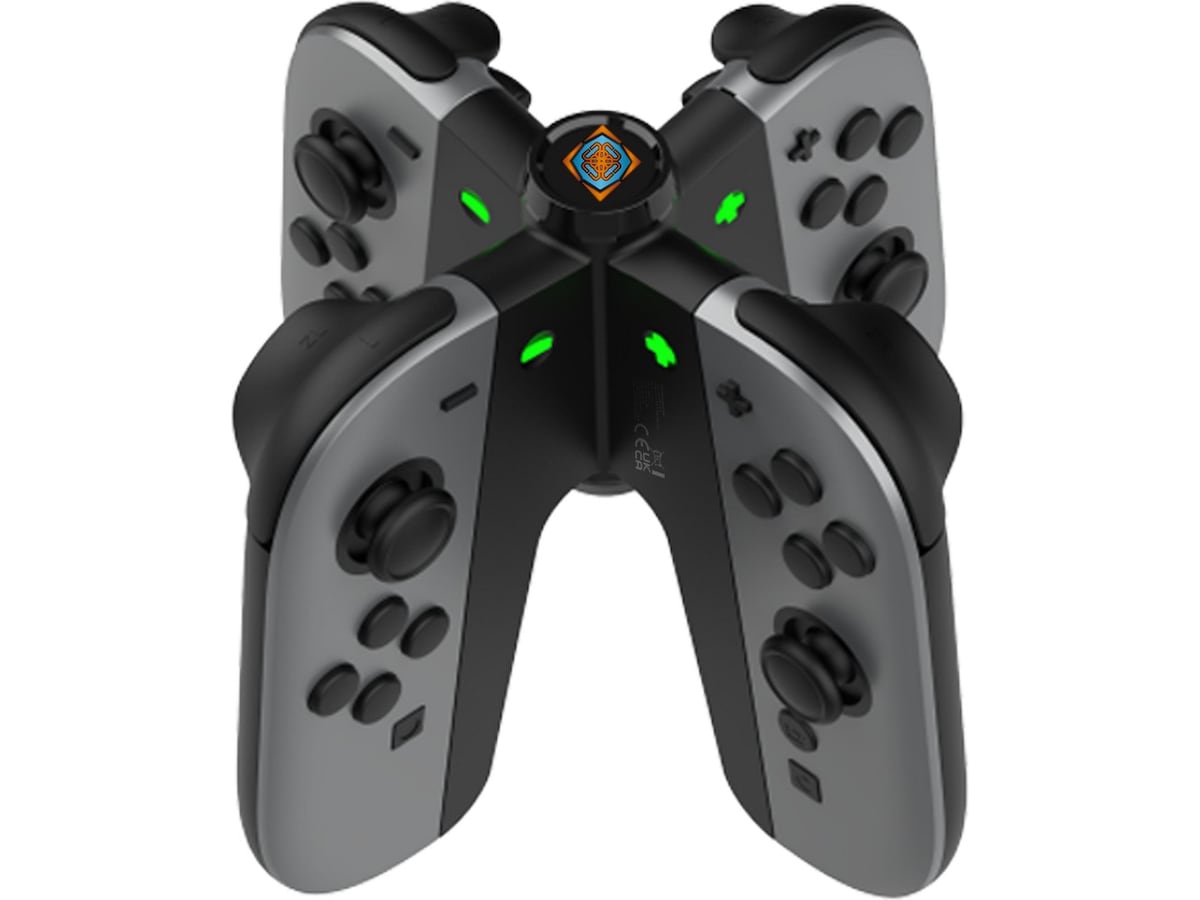 Deltaco Joy-Con laddstation Tillbehör till spelkonsoler