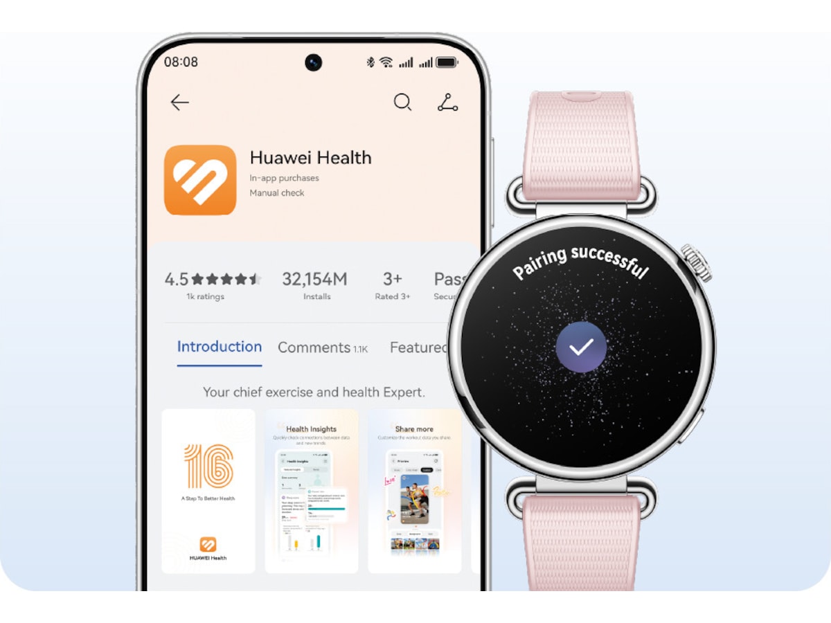 Huawei Watch GT7 41 mm (Blue) Smartwatches