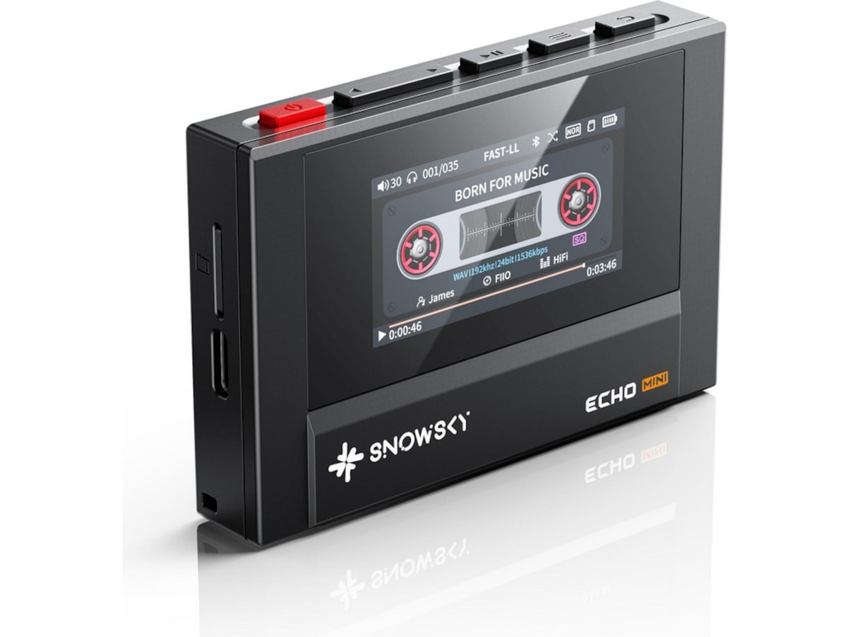 FiiO Echo Mini Musikspelare (svart) Radio & musikspelare