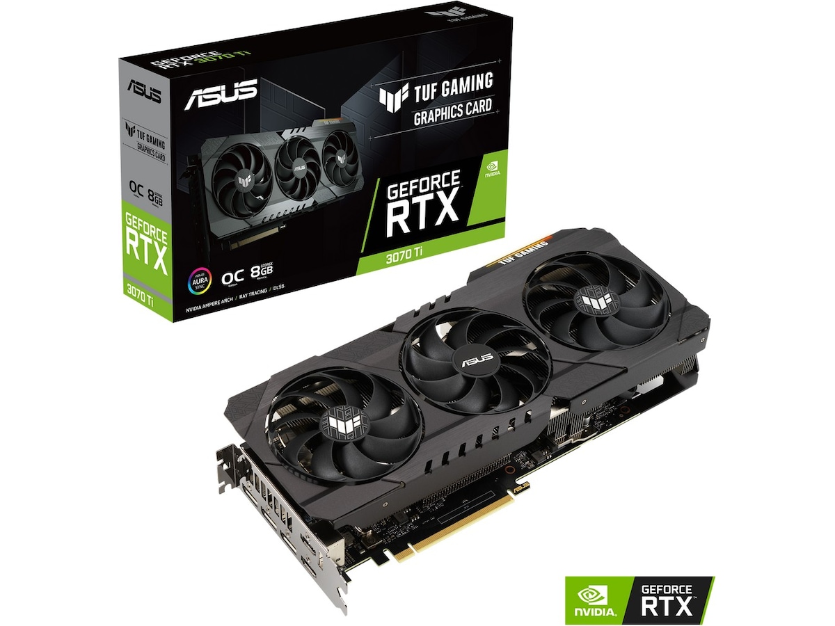 ASUS GeForce RTX 3070 Ti TUF OC -B-Grade Demo grafikkort