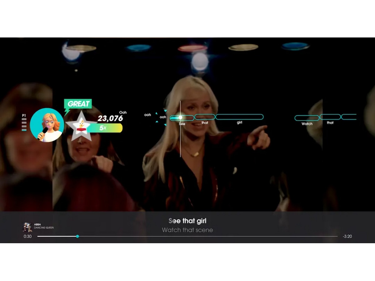 Let's Sing Abba 2027 2 Mic Bundle Spill till Nintendo Switch 2
