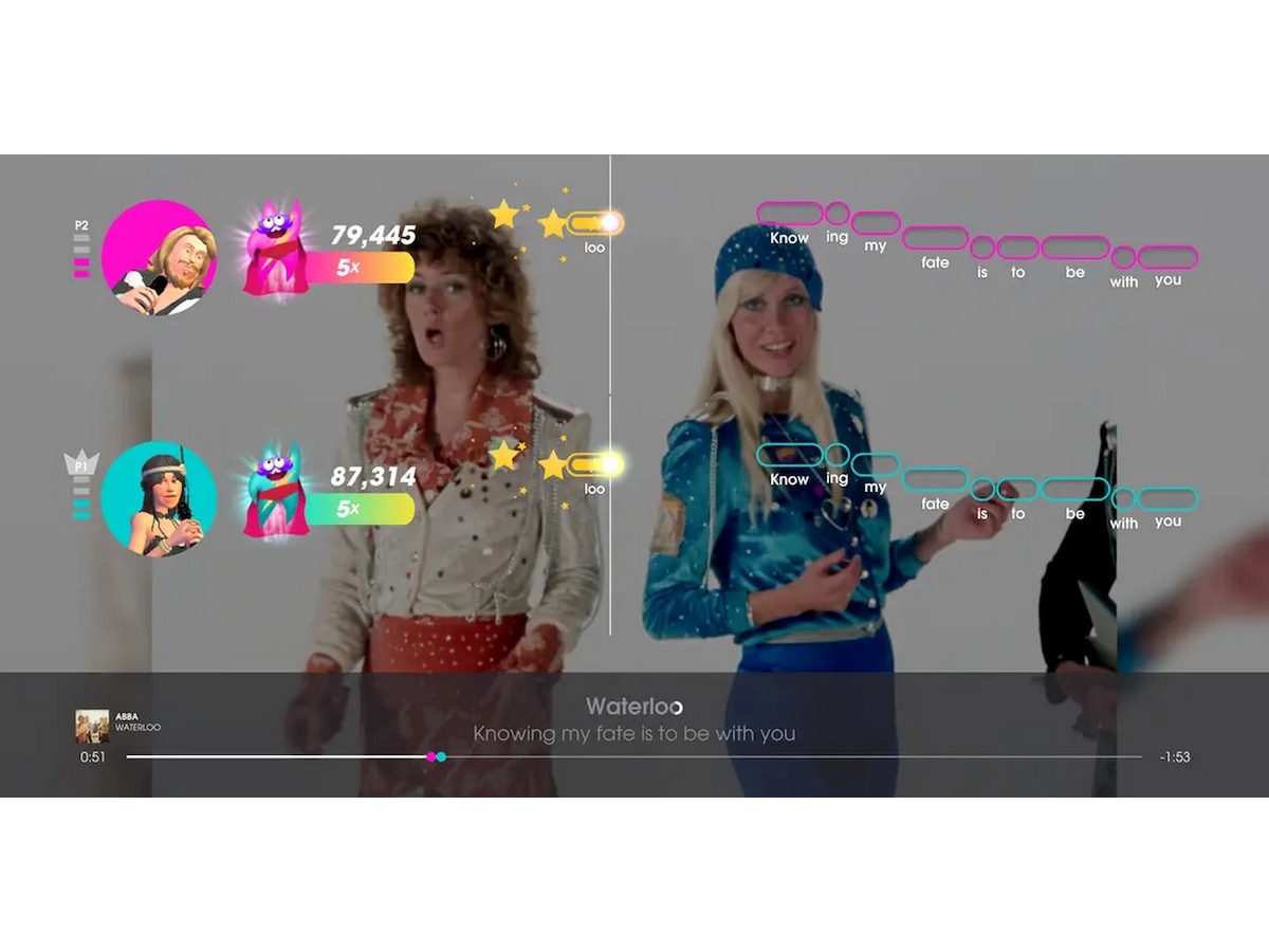 Let's Sing Abba 2027 2 Mic Bundle Spill till Nintendo Switch 2