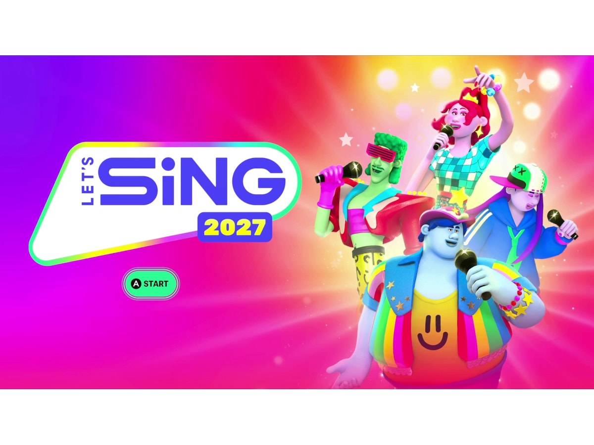 Let's Sing 2027 2 Mic Bundle Spill till Nintendo Switch 2
