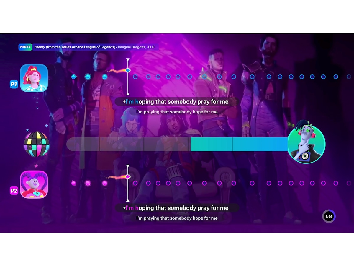 Let's Sing 2027 2 Mic Bundle Spill till Nintendo Switch 2