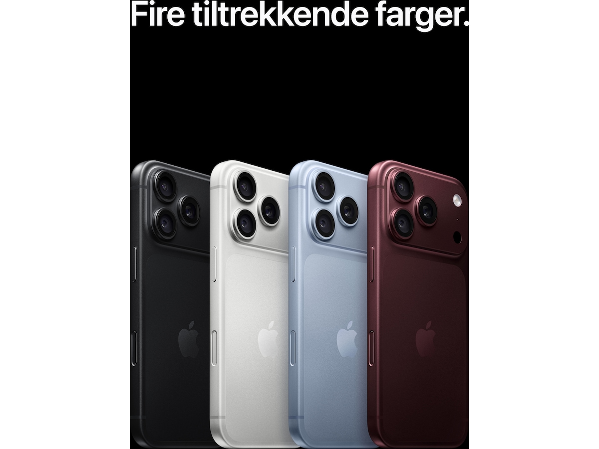 iPhone 18 Pro 512GB (silver) Mobiltelefoner