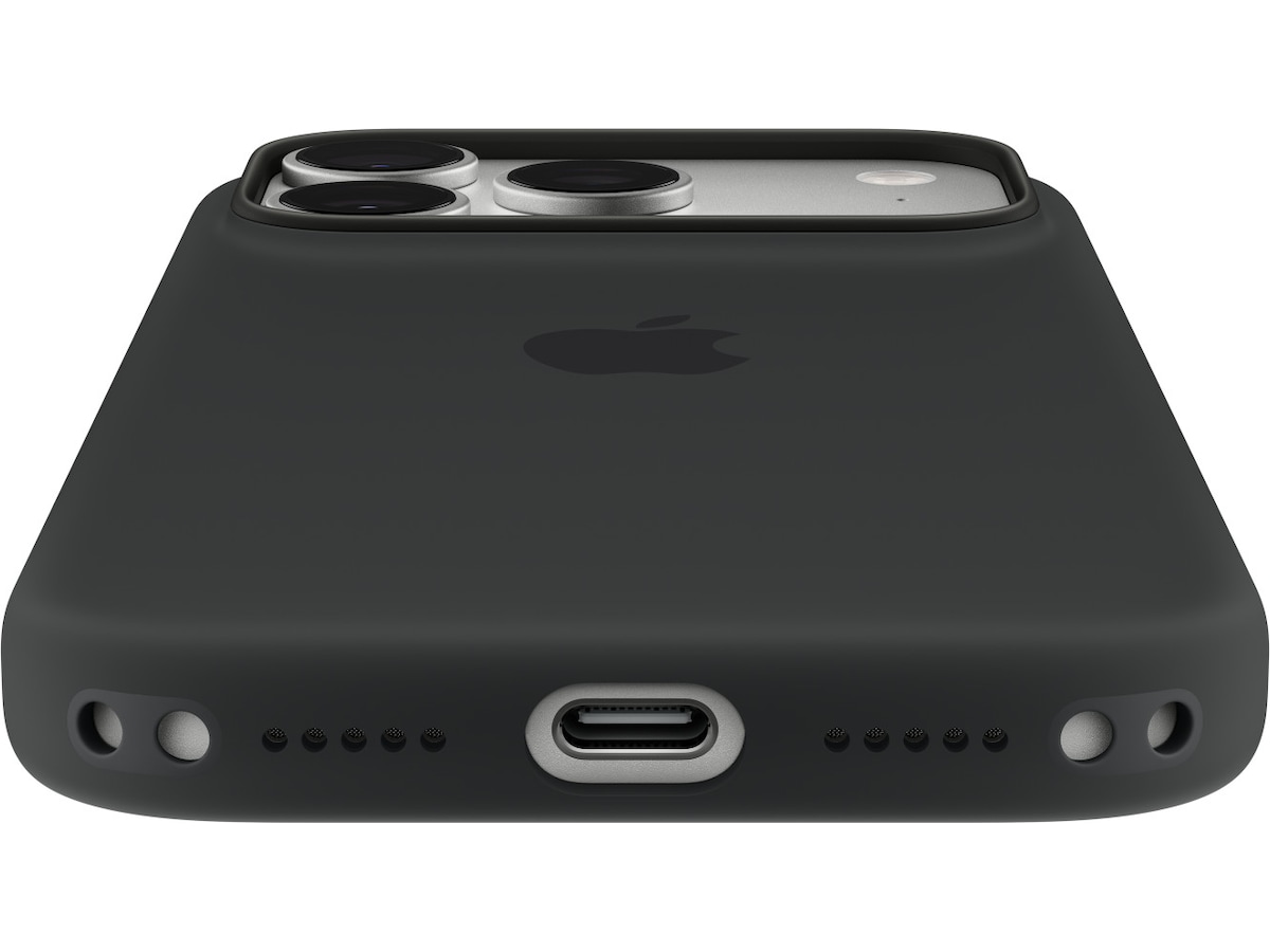 Apple iPhone 18 Pro Silicone Case MagSafe (svart) Mobilskal