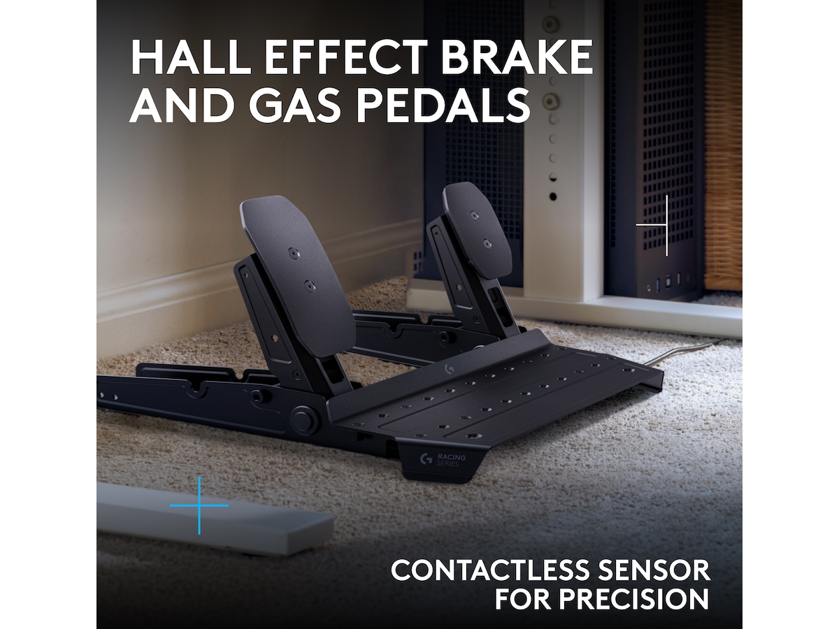 Logitech RS Pedals SE Ratt och pedaler