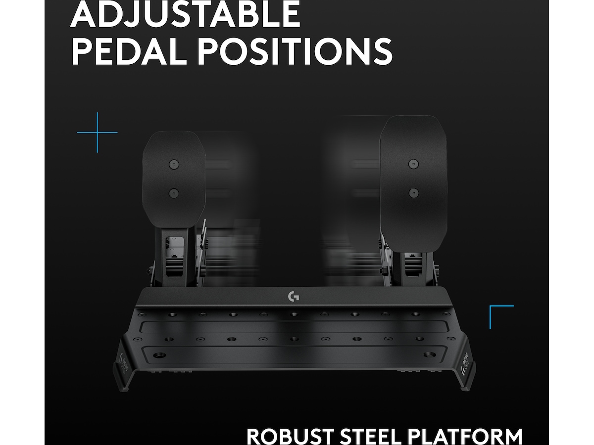 Logitech RS Pedals SE Ratt och pedaler