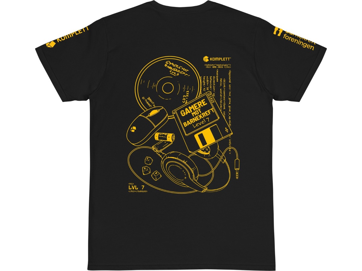 Gamers Mot Barncancer T-shirt & Hoodie 4XL Merchandise