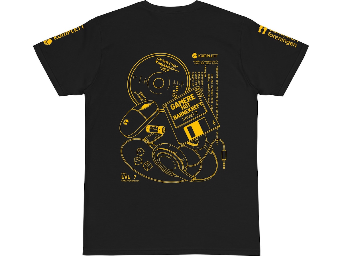 Gamers Mot Barncancer T-shirt & Hoodie 3XL Merchandise