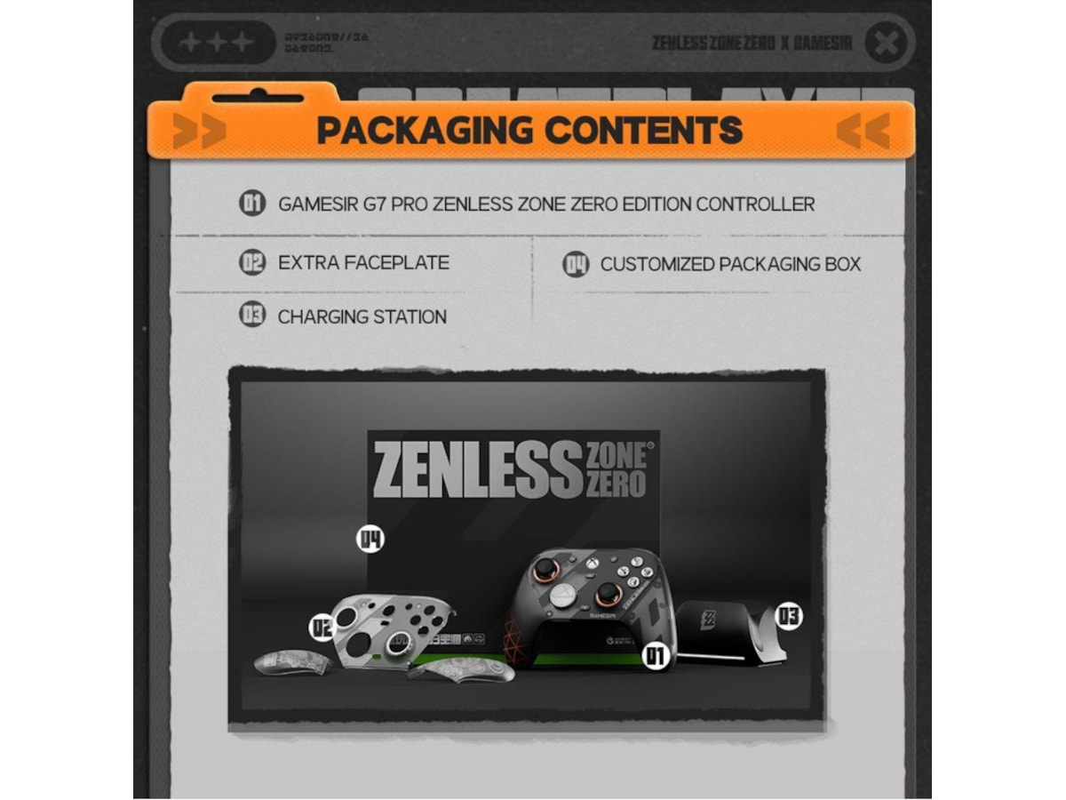 GameSir G7 Pro Zenless Zone Zero Edition Tillbehör till spelkonsoler