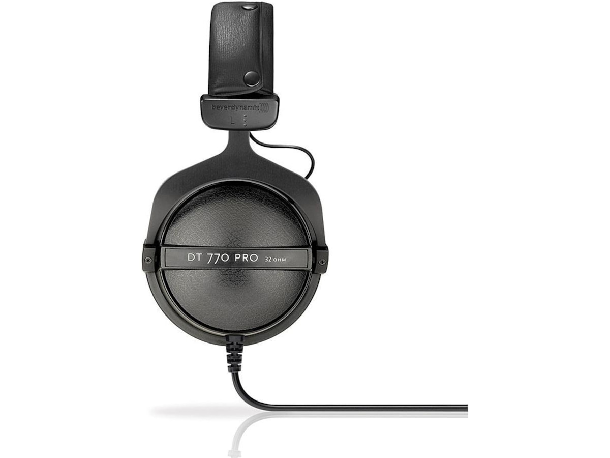 Beyerdynamic DT770 Pro 32 hörlurar med sladd, Over-Ear (svart) Hörlurar