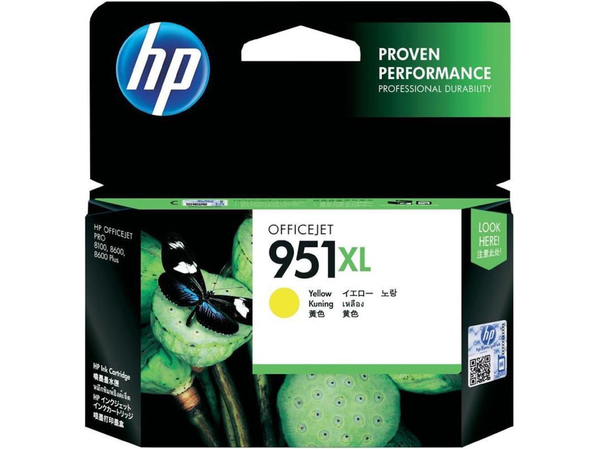 HP Bläck 951XL Gul Bläckpatron