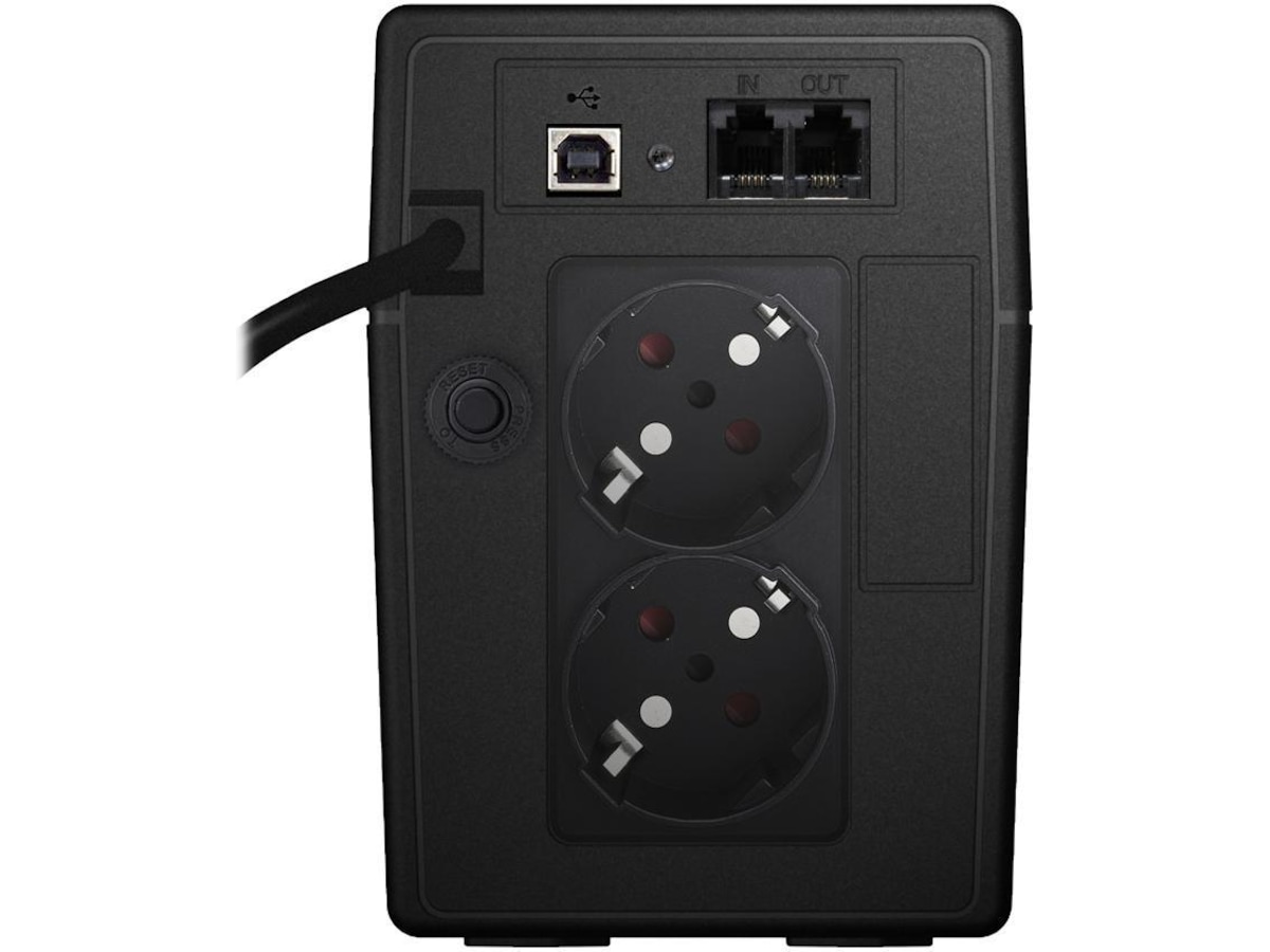 BlueWalker PW UPS VI 850 LCD Schuko UPS och UPS-batteri