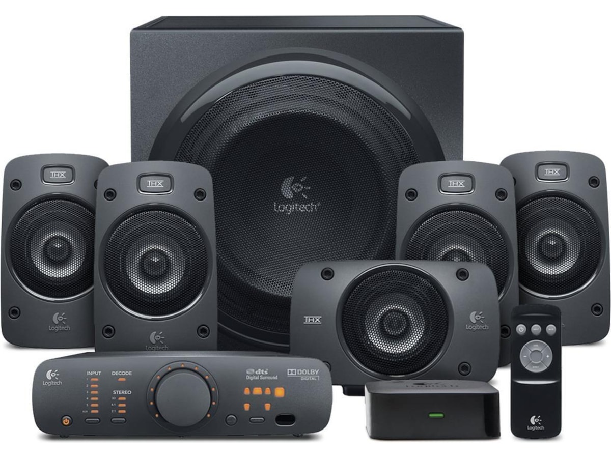 Logitech Z-906 PC Högtalare 5.1 Högtalare