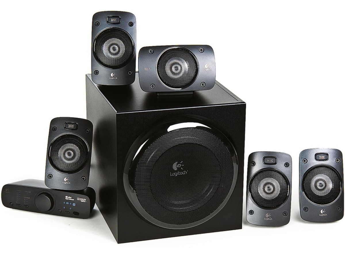 Logitech Z-906 PC Högtalare 5.1 Högtalare