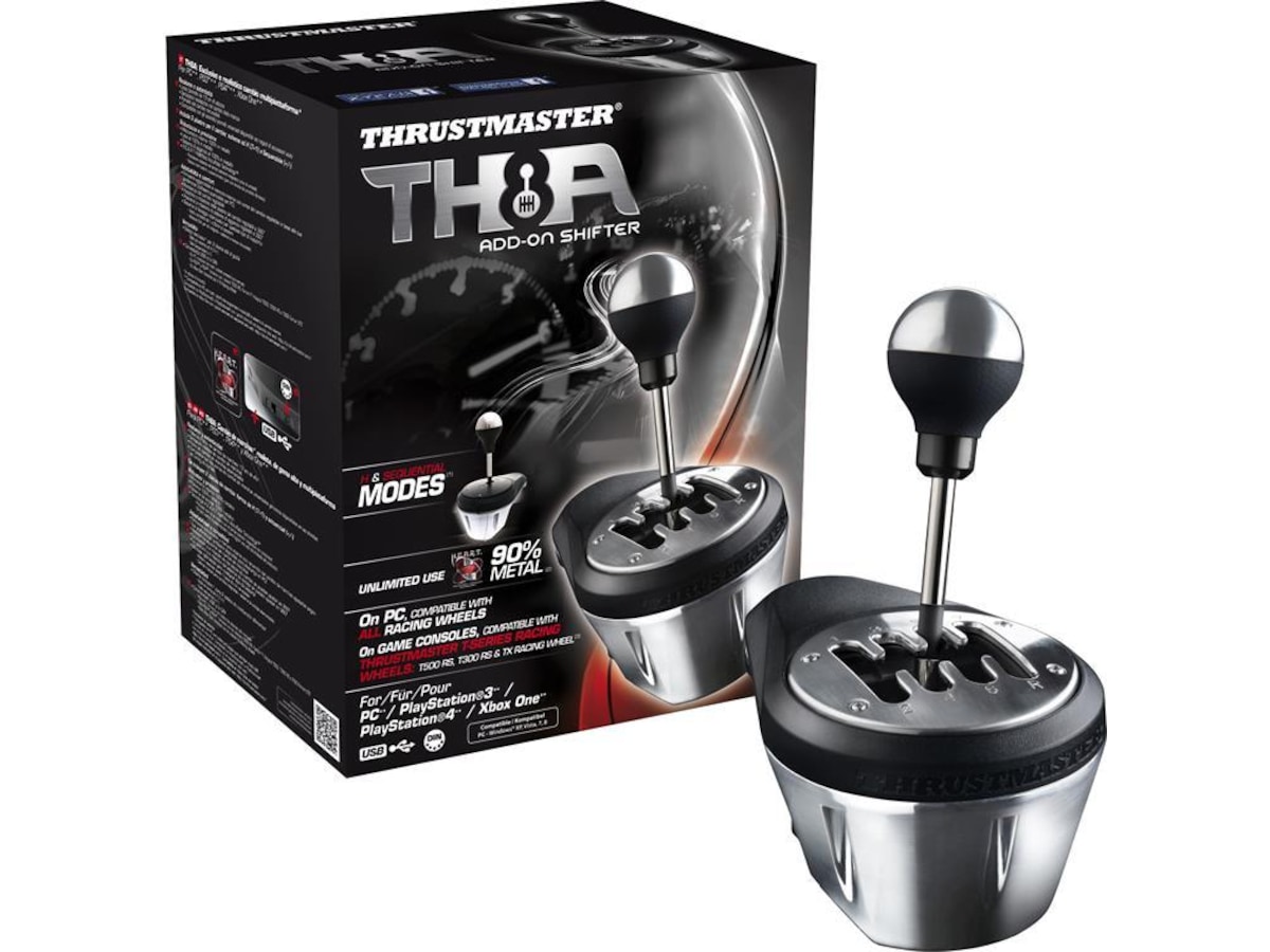 Thrustmaster TH8A Shifter Ratt och pedaler
