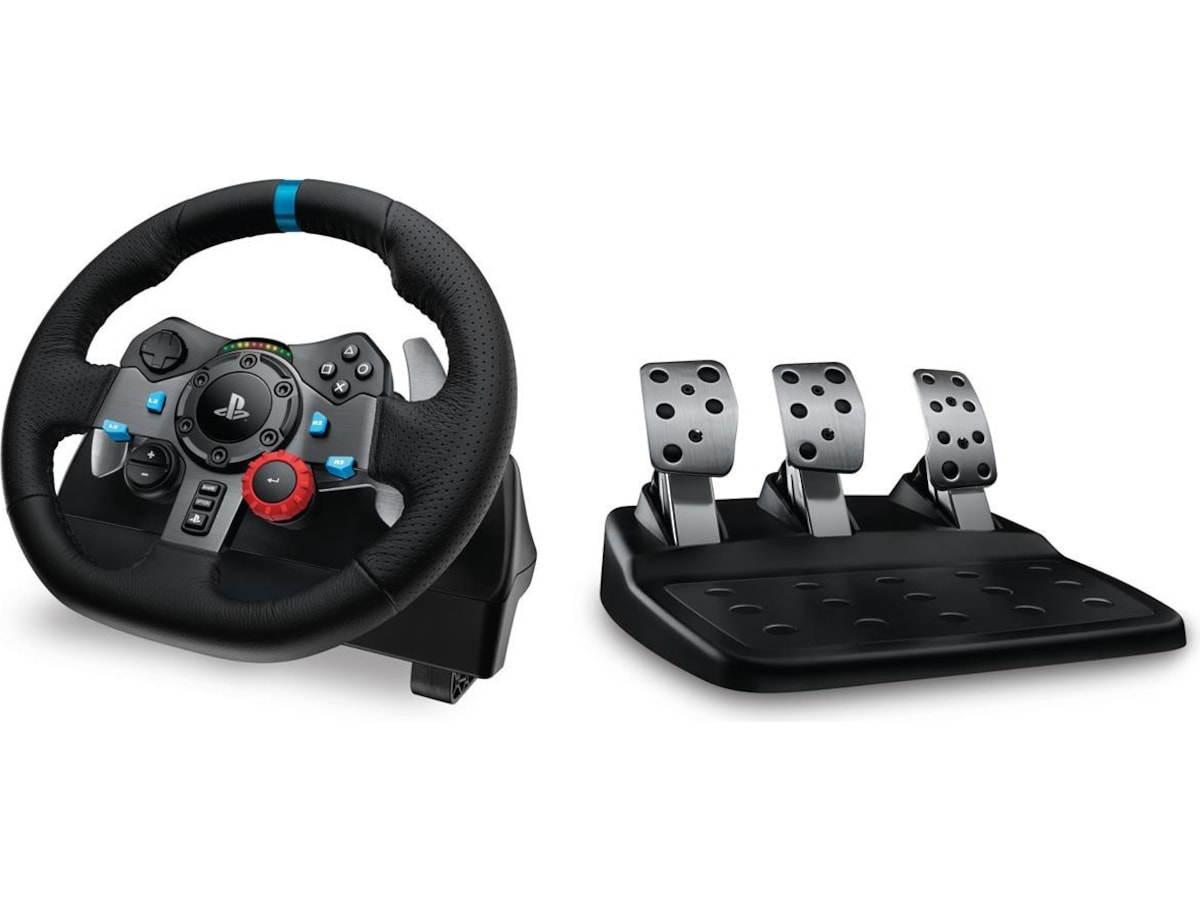 Logitech G29 Driving Force Racing PS4/PS5/PC Ratt och pedaler
