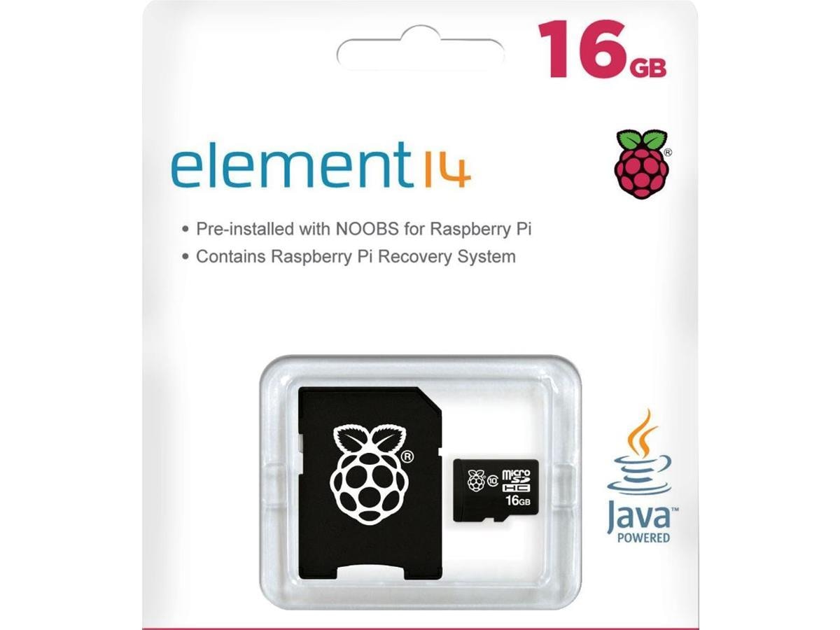 Raspberry Pi NOOBS 16GB