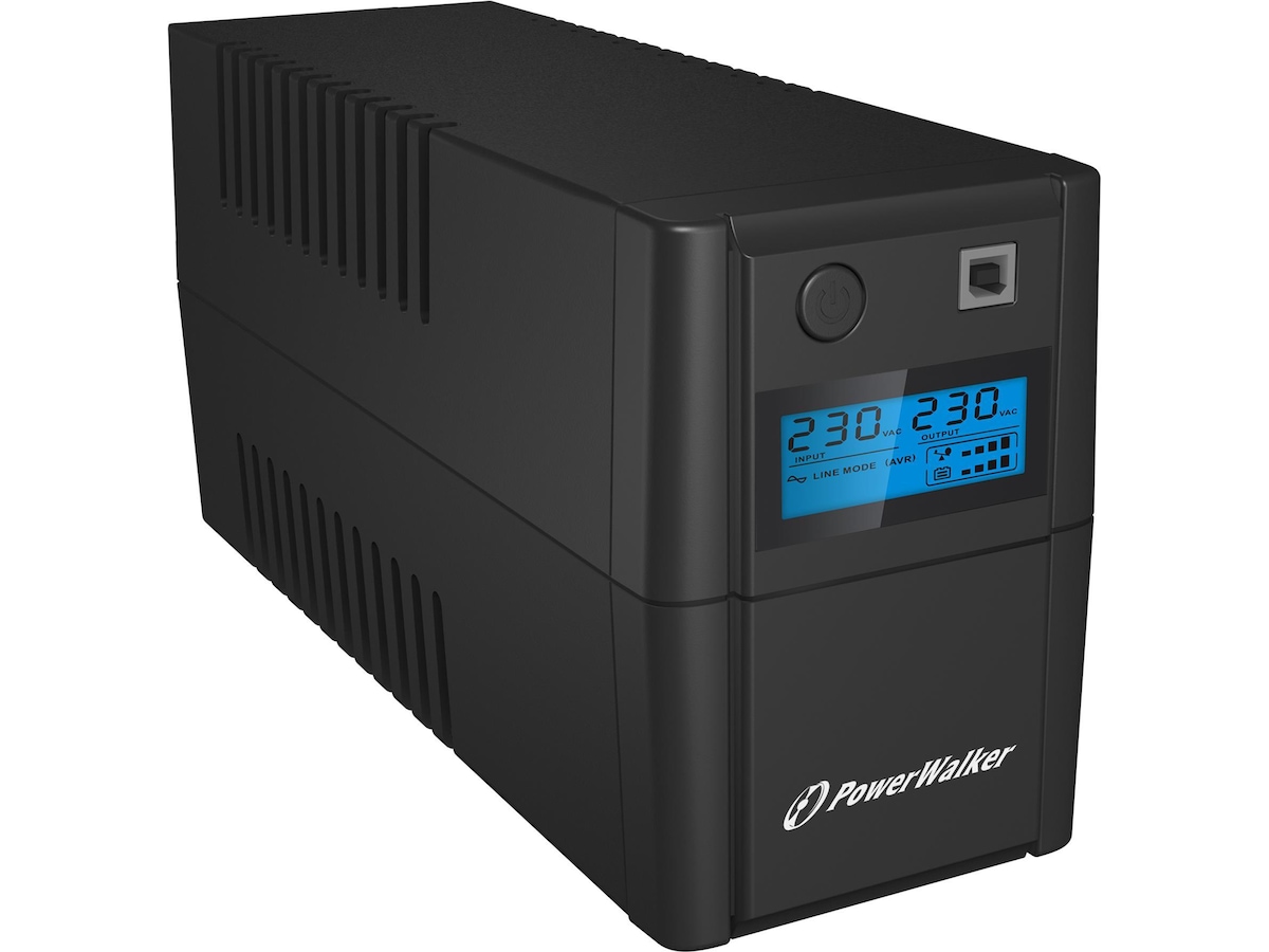 BlueWalker PW UPS VI 850 SHL UPS och UPS-batteri