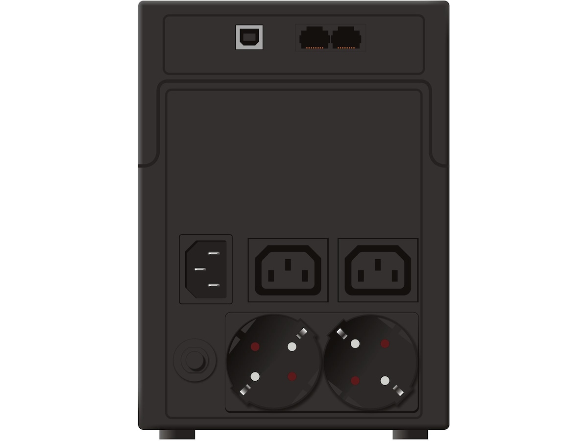 BlueWalker PW UPS VI 2200 SHL UPS och UPS-batteri