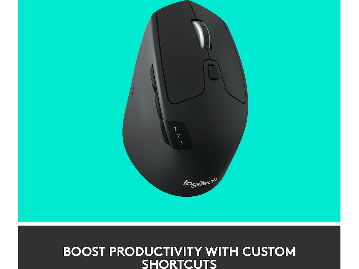 Logitech M720 Triathlon Trådlös Mus Mus