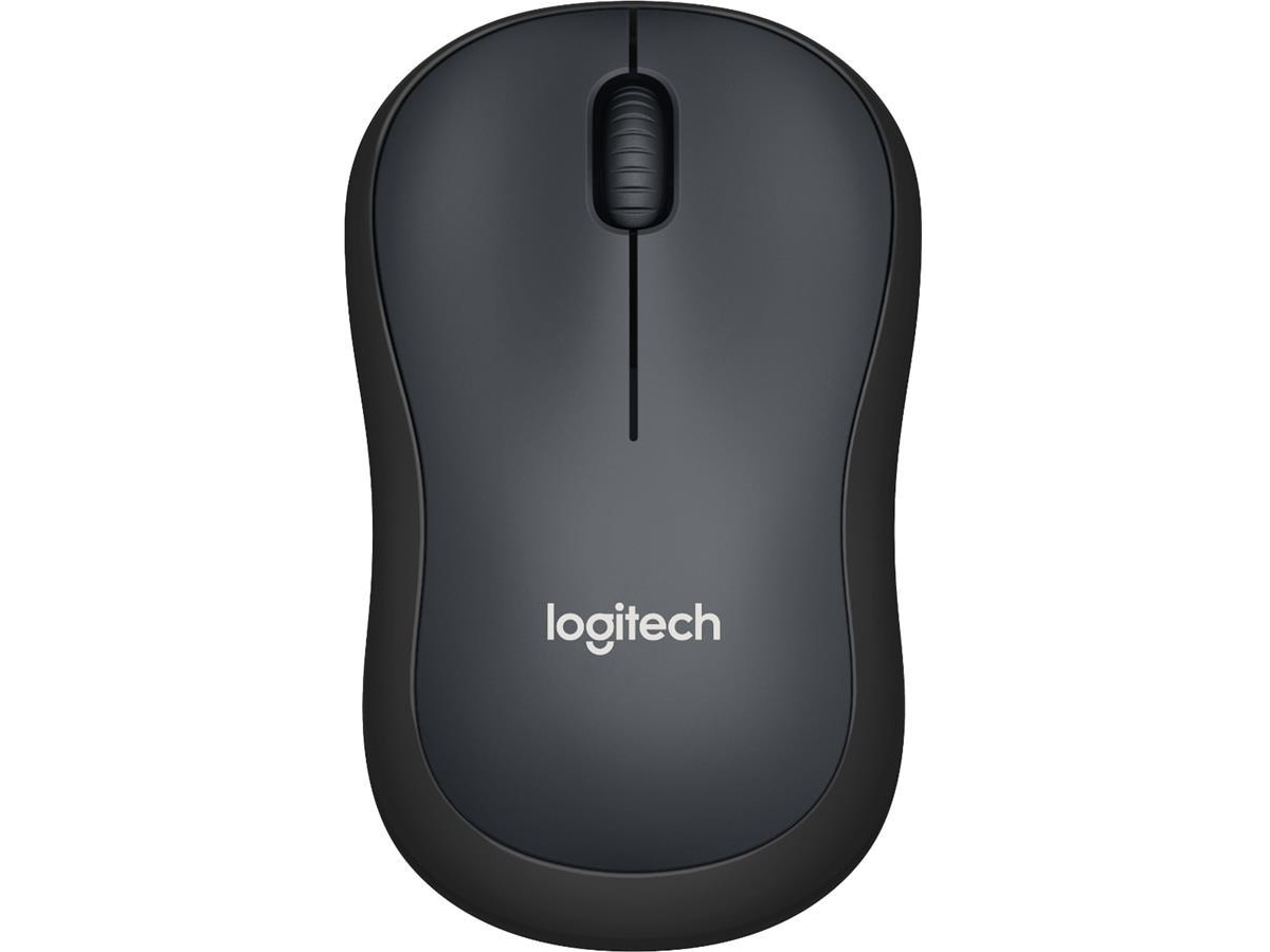 Logitech M220 Silent trådlös PC -mus, svart Mus