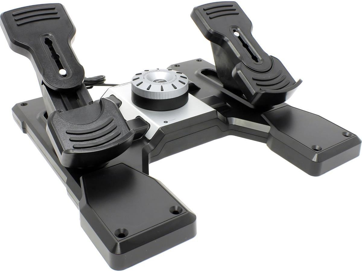 Logitech G Pro Flight Rudder Pedals Ratt och pedaler