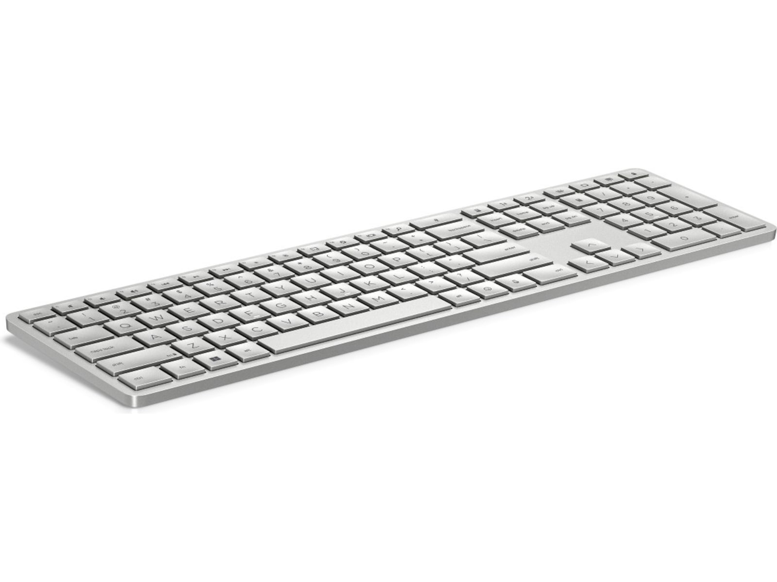 HP 970 programmerbart trådlöst tangentbord (silver) Tangentbord