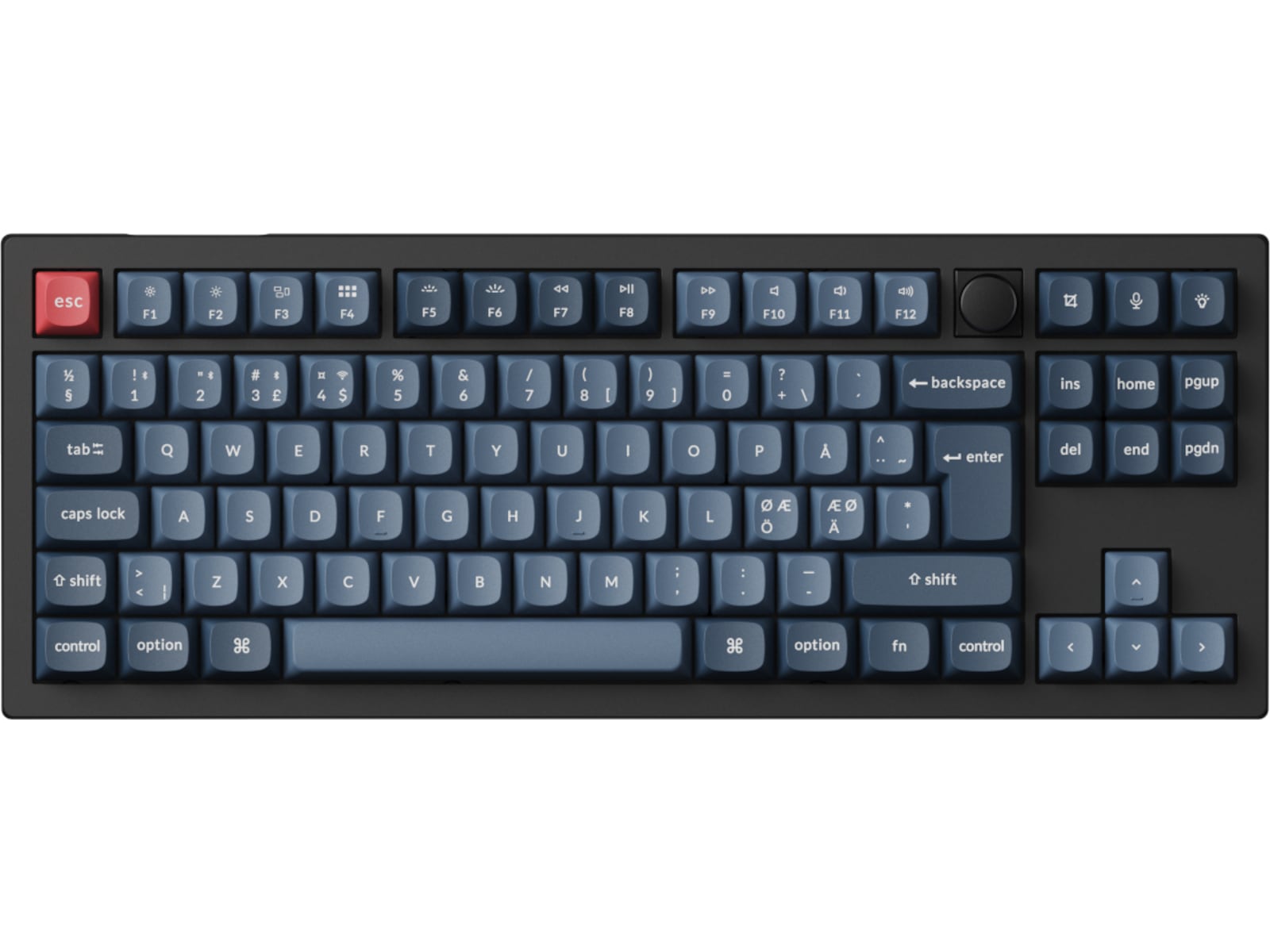 Keychron V3 MAX Gateron Jupiter Brown trådlöst gamingtangentbord Gamingtangentbord