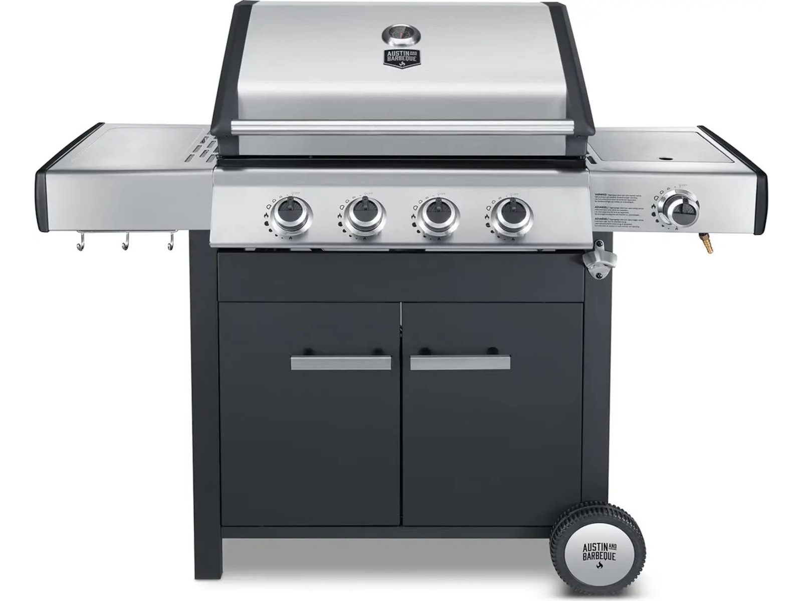 Austin and Barbeque AABQ Classic 4+1B gasgrill Utomhusgrillar